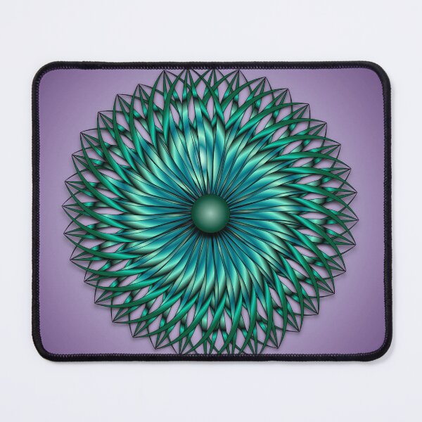 Item preview, Emerald Bloom w/Purple Background  designed and sold by BlackKatPrint.