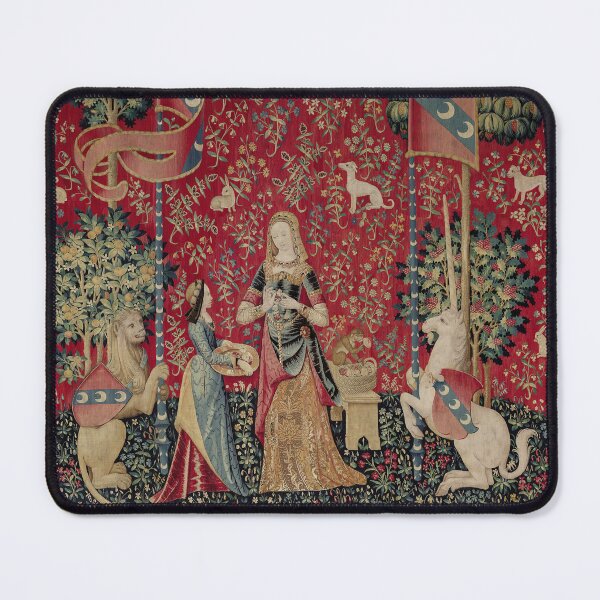 Item preview, Tapiz Medieval Dama y Unicornio Cinco Sentidos - Olor designed and sold by VintageArchive.