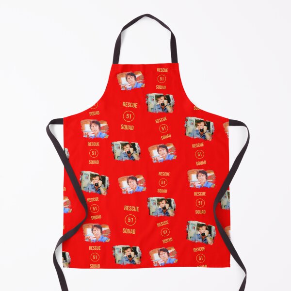 Item preview, Emergency Rescue Squad 51 Roy and Johnny TV Show Red Background designed and sold by DNiceGirl.