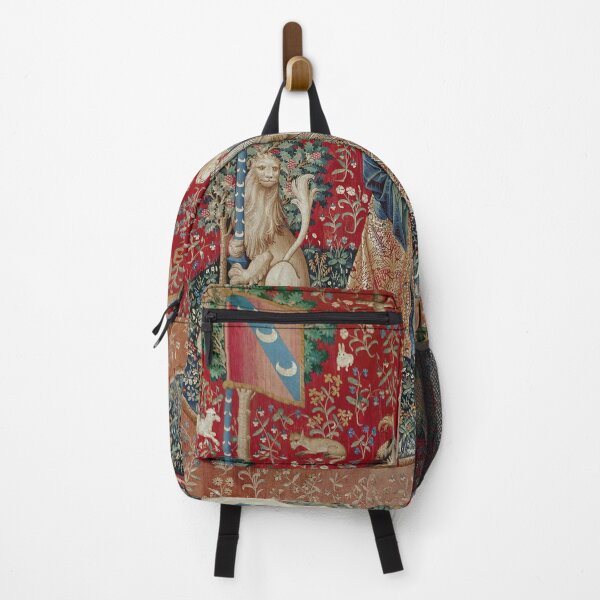 Item preview, Lady and Unicorn Medieval Tapestry Five Senses - Hearing designed and sold by VintageArchive.