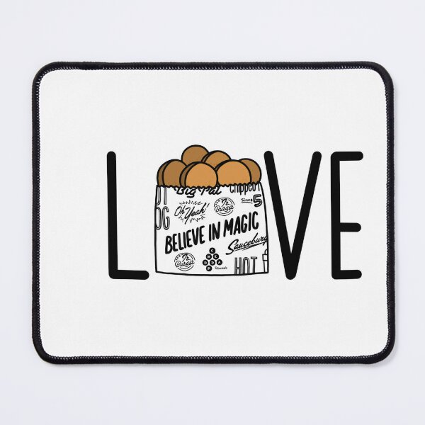 Love Pal's Cheddar Rounds  Mouse Pad