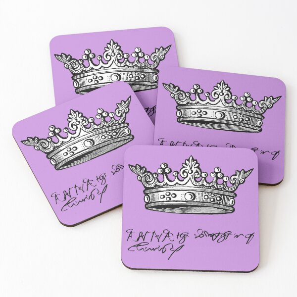 Item preview, Anne of Cleves Crown and Signature I designed and sold by Pixelchicken.