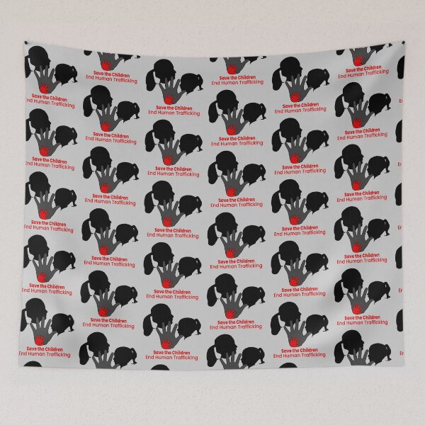 Item preview, My drawing Save the children, end human trafficking designed and sold by Blondiabshop.