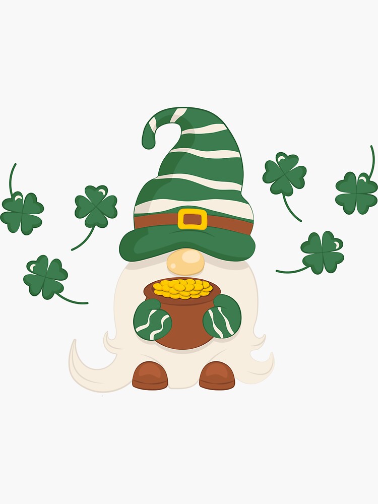 Lucky Clover Gnome Mug