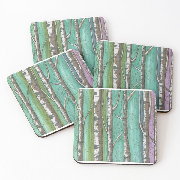 Item preview, Birch Tree Puzzle designed and sold by ABSTRACT.