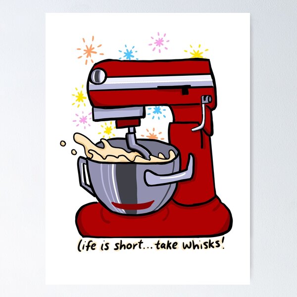 Retro Stand Mixer Poster for Sale by ejvalentine