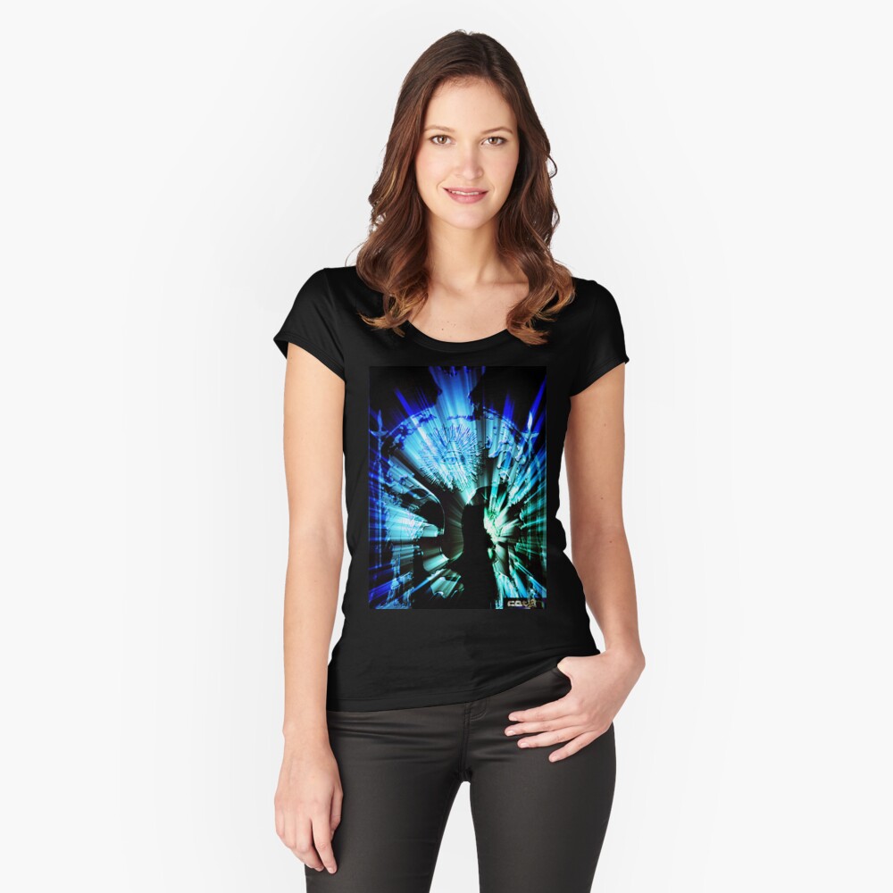 Item preview, Fitted Scoop T-Shirt designed and sold by IAW-Studios.