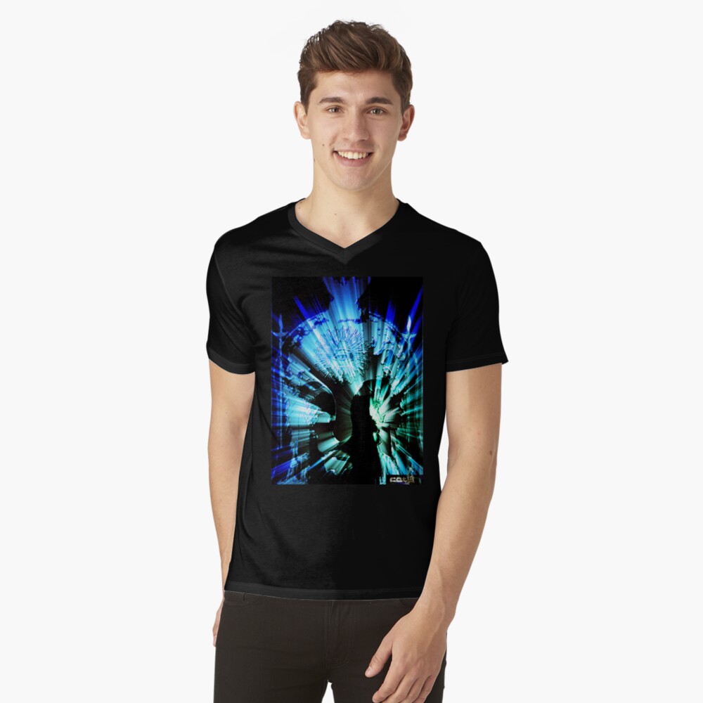 Item preview, V-Neck T-Shirt designed and sold by IAW-Studios.