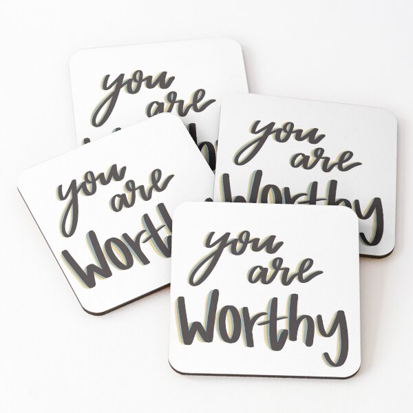Item preview, You are worthy designed and sold by scribblesbyzo.