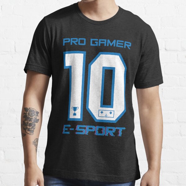 pro gamer number 10 e sport Essential T-Shirt for Sale by The-R-Megastore