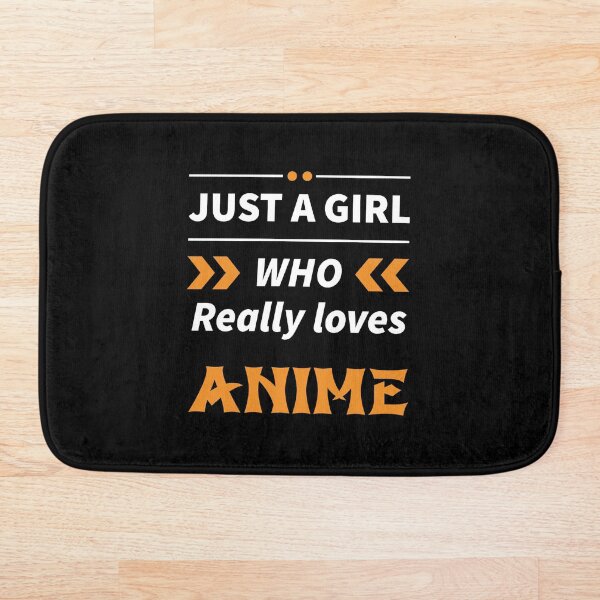 Item preview, just a girl who really loves anime anime lover designed and sold by WearZoid.