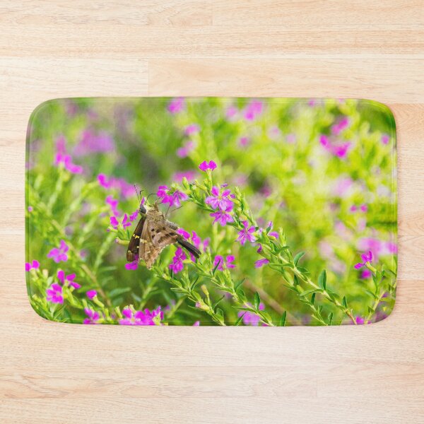 Item preview, Long-tailed Skipper Butterfly Sipping Heather Nectar designed and sold by Kay Brewer.