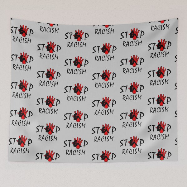 Item preview, My drawing about Stop Racism designed and sold by Blondiabshop.