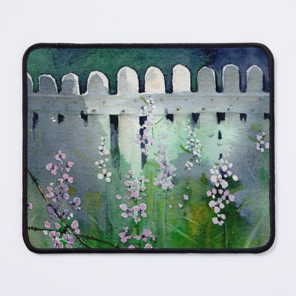 Item preview, Wild flowers on the fence - Wild flowers on the fence designed and sold by paulinepoe.