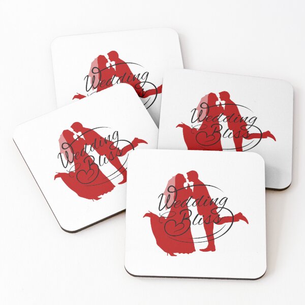 Item preview, Wedding Bliss - Black/Red designed and sold by PawsitiveMum.