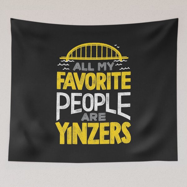 Aperçu de l'œuvre Les personnes préférées sont les Yinzers créée et vendue par polliadesign.