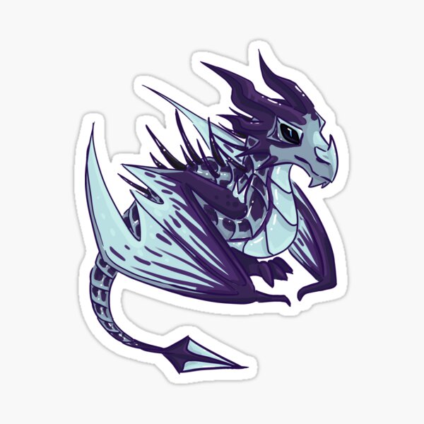 Artikel-Vorschau von Chibi Frostdrache, designt und verkauft von EmmaLauRich.