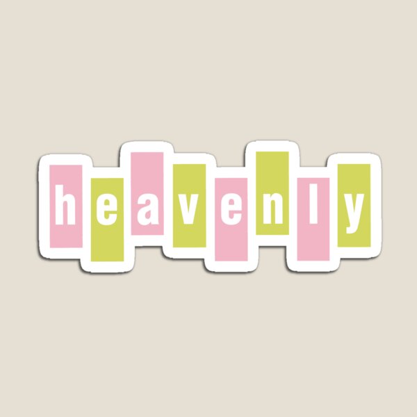 Item preview, Heavenly Logo Twee Pop Indie Pop Indie Rock designed and sold by edgevelyn.