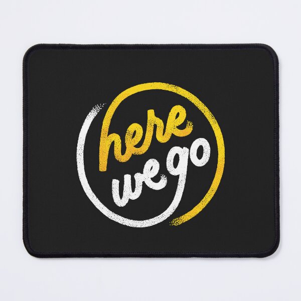 Item preview, Here We Go - Black and Yellow designed and sold by polliadesign.