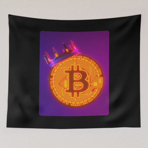 Item preview, Bitcoin with crown designed and sold by Store-Designify.