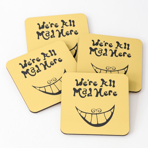Item preview, We are all mad here - Cheshire Cat  designed and sold by Come Cosi.
