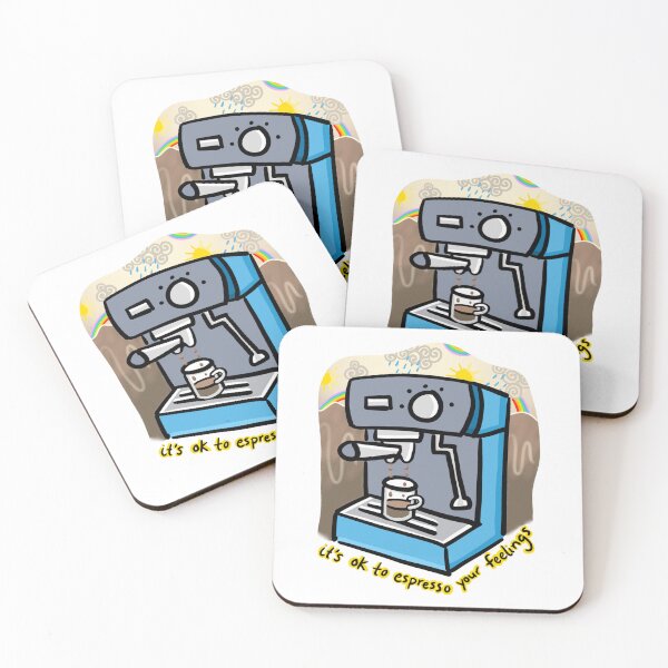 Item preview, Espresso Your Feelings Coffee Maker designed and sold by M.Greenlund  Content.