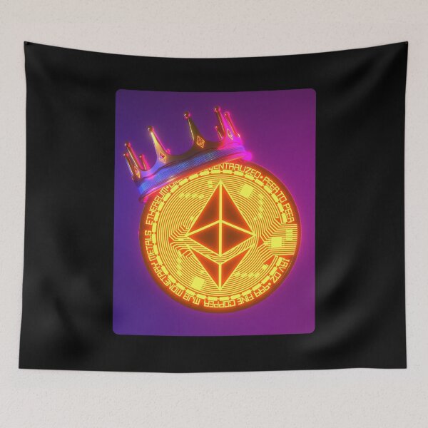 Item preview, Ethereum with crown designed and sold by Store-Designify.