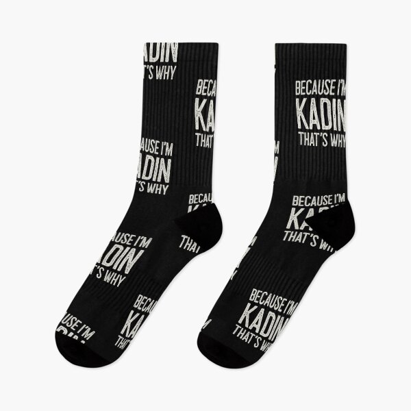 Item preview, Because I’m Kadin That’s Why Funny Personalized Name designed and sold by MariosNydras.