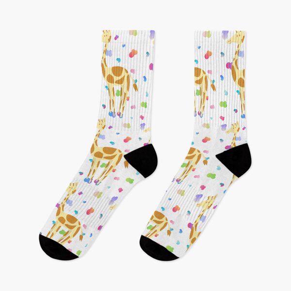 Item preview, Colourful giraffe print designed and sold by LukjanovArt.