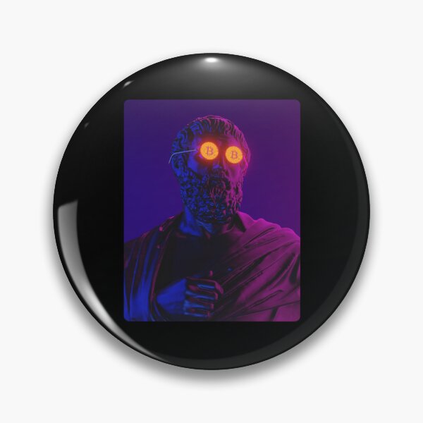 Item preview, Sophocles in Bitcoin glasses designed and sold by Store-Designify.