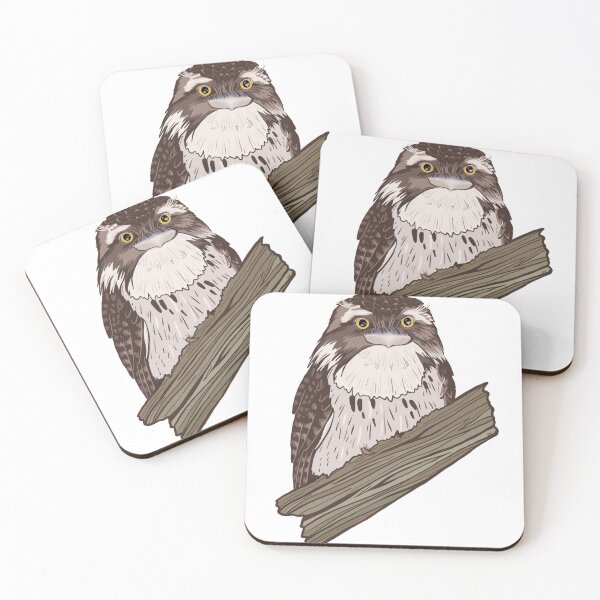 Item preview, Tawny Frogmouth bird art designed and sold by smcewencote.