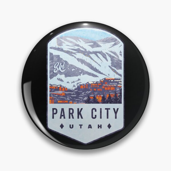 Item preview, Park City Utah Ski Badge designed and sold by JordanHolmes.