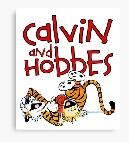 Calvin and Hobbes: Canvas Prints | Redbubble