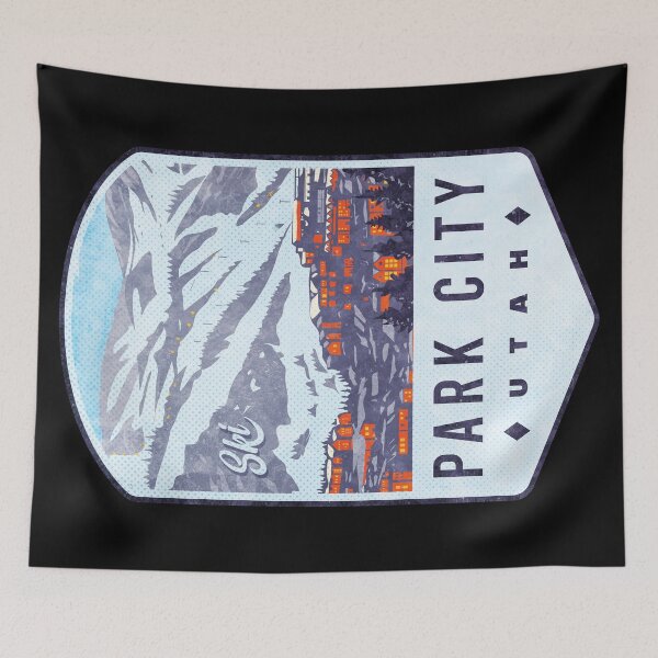 Item preview, Park City Utah Ski Badge designed and sold by JordanHolmes.