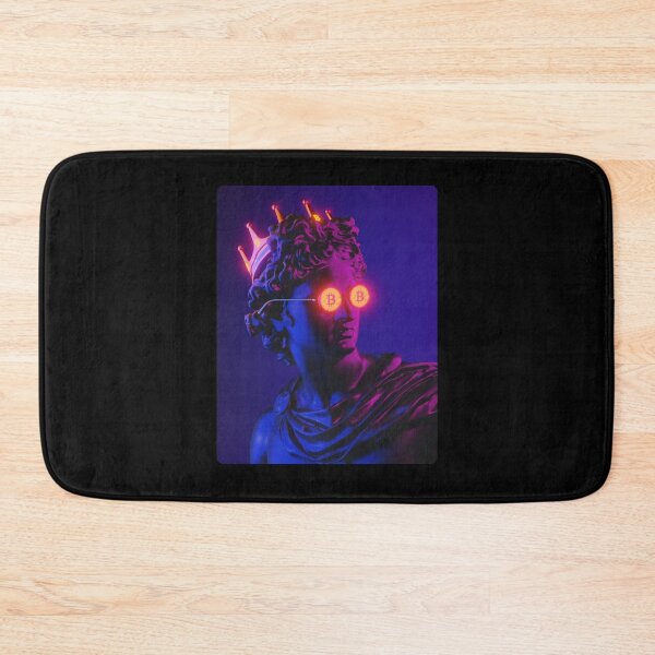 Item preview, Apollo in Bitcoin glasses designed and sold by Store-Designify.