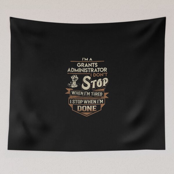 Item preview, Grants Administrator T Shirt - I Stop When Done Job Gift Item Tee designed and sold by natalinedk.