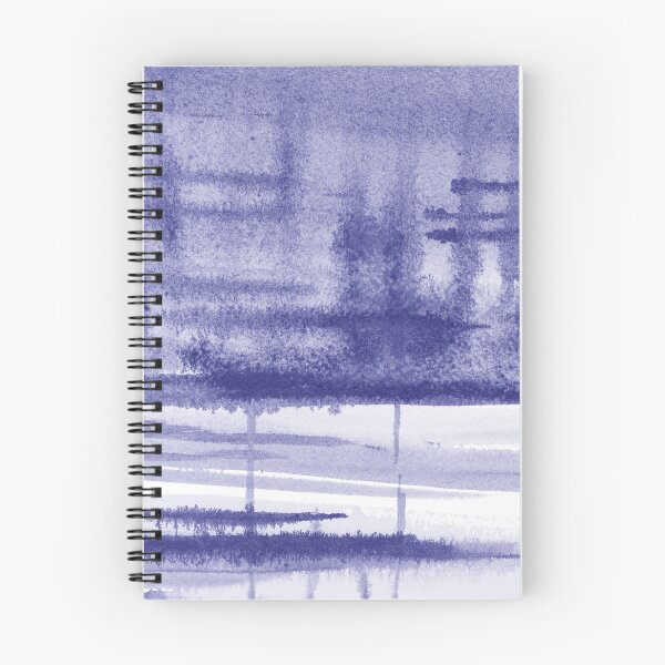 Item preview, Purple Blue Very Peri Abstract Organic Waves Decor XXVI designed and sold by Irina Sztukowski.