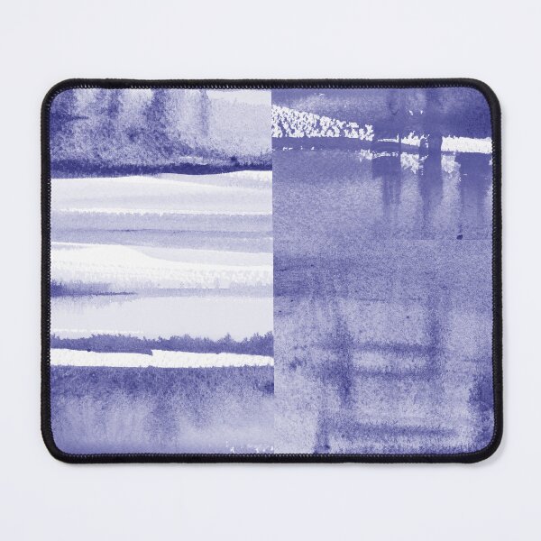 Item preview, Purple Blue Very Peri Abstract Organic Waves Decor XXVI designed and sold by Irina Sztukowski.