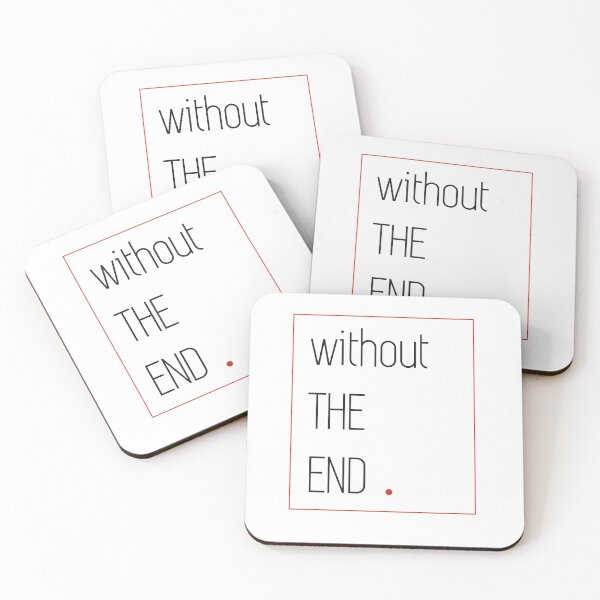 Item preview, Romantic Text Minimalist Aesthetics WITHOUT THE END designed and sold by AUKTORA.