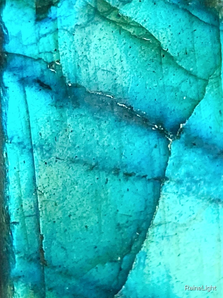 Thumbnail 4 of 4, Graphic T-Shirt, Labradorite pattern designed and sold by RaineLight.