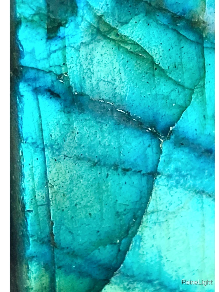 Thumbnail 4 of 4, Boxy T-Shirt, Labradorite pattern designed and sold by RaineLight.