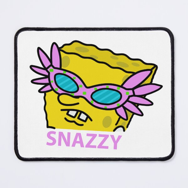 Item preview, Snazzy Spongebob Squarepants Glasses Meme designed and sold by LazySueCreations.