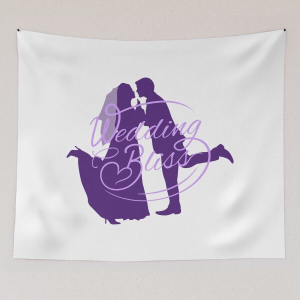 Item preview, Wedding Bliss - Lt. Purple/Dark Purple designed and sold by PawsitiveMum.