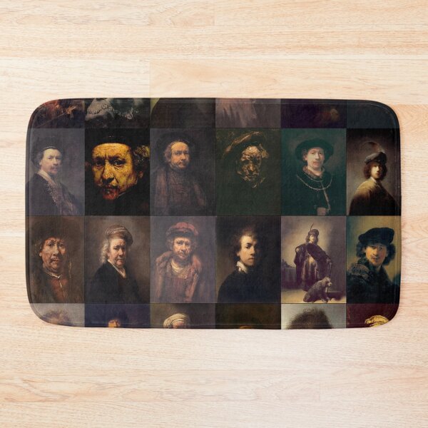 Item preview, Rembrandt Self-Portraits designed and sold by Montage-Madness.