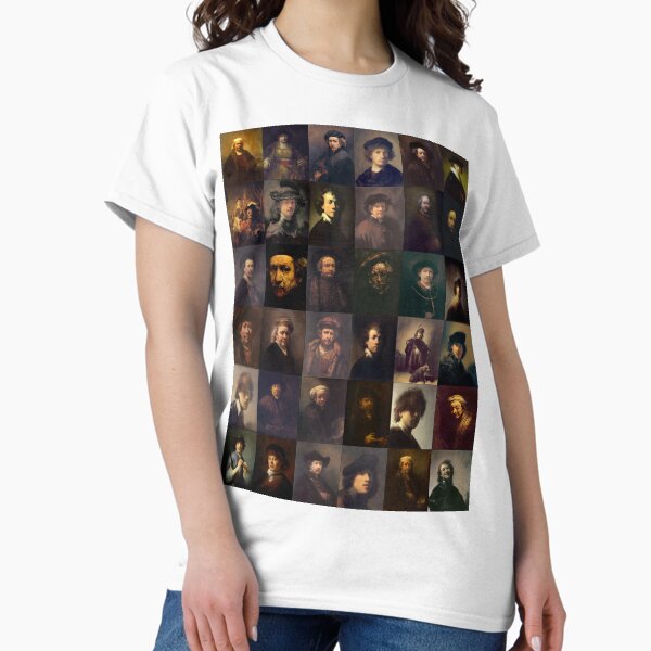 Item preview, Rembrandt Self-Portraits designed and sold by Montage-Madness.