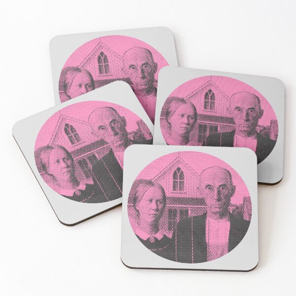 Item preview, Halftone American Gothic designed and sold by Ztudio.