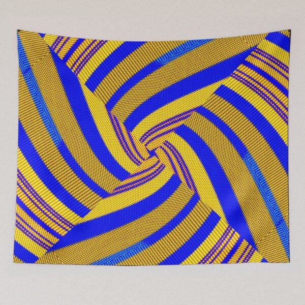 Item preview,  FUNNY NAVY BLUE AND GOLD ABSTRACT DOT PATTERN - SWEET COLLECTION OF SYMETRICAL LINES(12). designed and sold by Ralek.