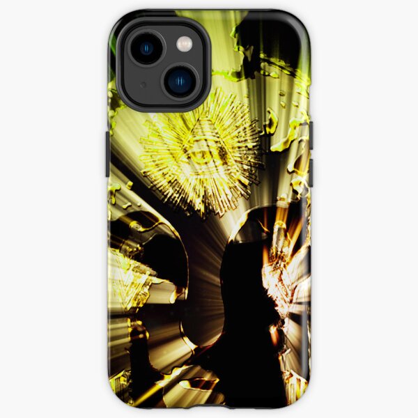 Athena The Spear Shaker - Gold iPhone Tough Case