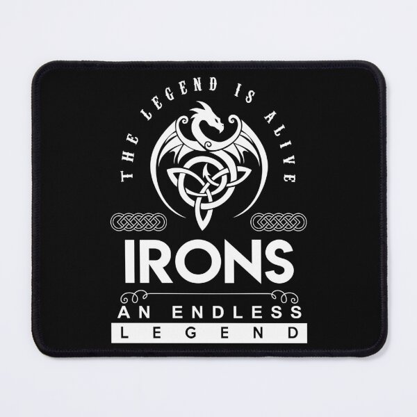 Item preview, Irons Name T Shirt - Irons The Legend Is Alive - An Endless Legend Gift Item Tee designed and sold by hautalachante.