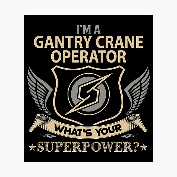 Item preview, Gantry Crane Operator T Shirt - What Is Your Superpower Job Gift Item Tee designed and sold by leolanwugm.